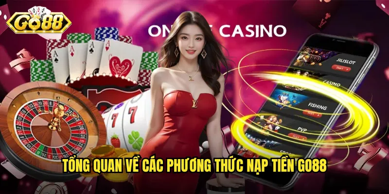 Tổng quan về các phương thức nạp tiền go88